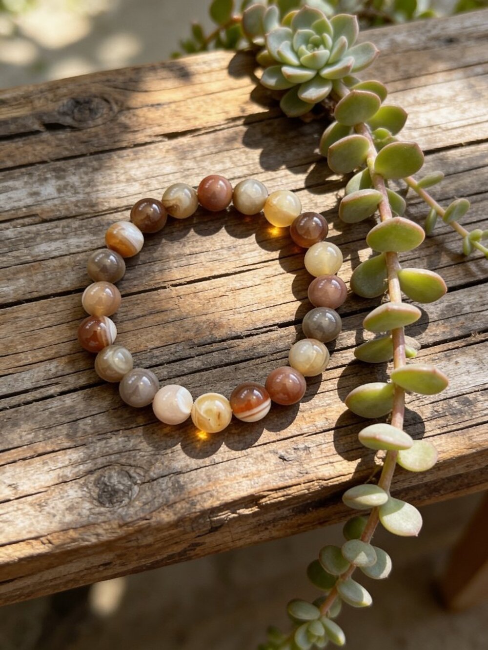 Botswana Agate Bracelet